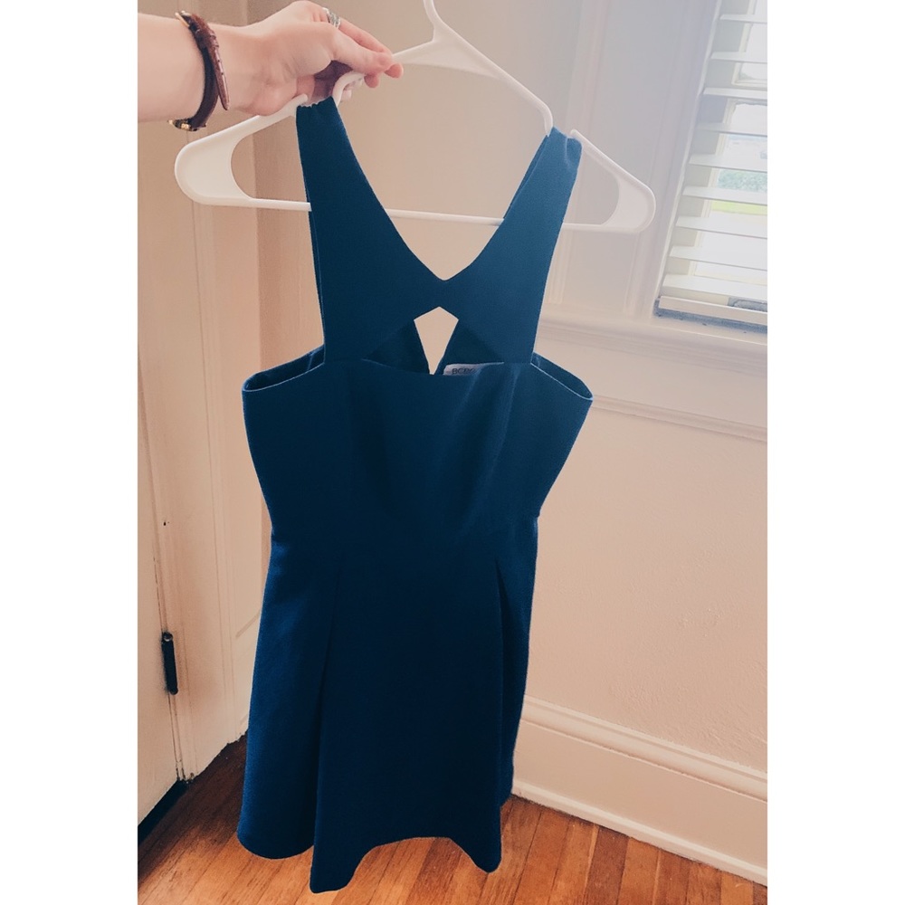 ROYAL BLUE MINI DRESS//SIZE 0//EXCELLENT CONDITION